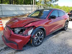 Ford Mustang mach-e Premium salvage cars for sale: 2022 Ford Mustang MACH-E Premium
