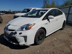 Salvage cars for sale at Elgin, IL auction: 2012 Toyota Prius