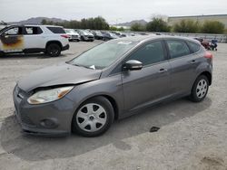 Salvage cars for sale from Copart Las Vegas, NV: 2014 Ford Focus SE