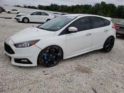 Salvage cars for sale from Copart New Braunfels, TX: 2016 Ford Focus ST