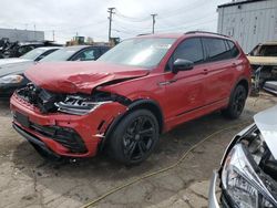 Salvage cars for sale from Copart Chicago Heights, IL: 2024 Volkswagen Tiguan SE R-LINE Black