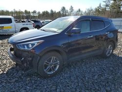 Salvage cars for sale at Windham, ME auction: 2017 Hyundai Santa FE Sport