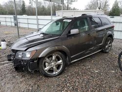 Dodge Journey salvage cars for sale: 2017 Dodge Journey Crossroad