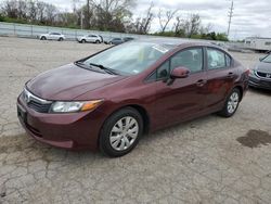 2012 Honda Civic LX en venta en Bridgeton, MO