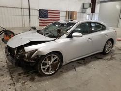 Salvage cars for sale from Copart Avon, MN: 2010 Nissan Maxima S