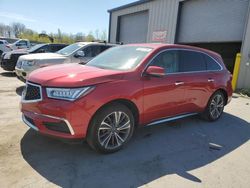 Salvage cars for sale from Copart Duryea, PA: 2019 Acura MDX Technology