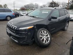 Salvage cars for sale from Copart Moraine, OH: 2018 Jeep Cherokee Limited