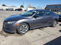 Salvage cars for sale from Copart Littleton, CO: 2017 Honda Civic LX