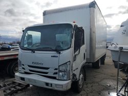Salvage trucks for sale at Woodhaven, MI auction: 2020 Isuzu NPR HD