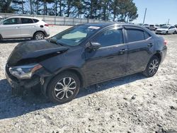 Salvage cars for sale from Copart Loganville, GA: 2016 Toyota Corolla L