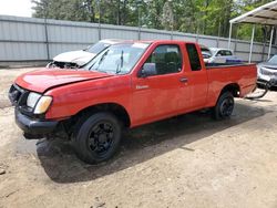 Salvage cars for sale from Copart Austell, GA: 1999 Nissan Frontier King Cab XE