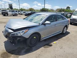 Salvage cars for sale from Copart Miami, FL: 2015 Hyundai Sonata Sport