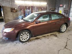 Salvage cars for sale from Copart Angola, NY: 2012 Chrysler 200 Touring