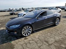 Salvage cars for sale at Martinez, CA auction: 2013 Tesla Model S