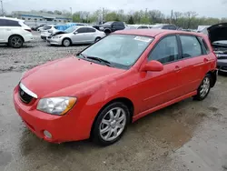 KIA Spectra salvage cars for sale: 2006 KIA SPECTRA5