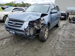 Salvage cars for sale at Spartanburg, SC auction: 2009 Hyundai Santa FE SE