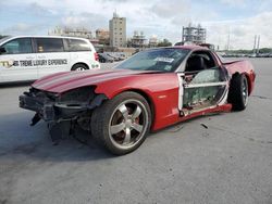 Salvage cars for sale at New Orleans, LA auction: 2006 Chevrolet Corvette