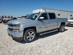 Salvage cars for sale from Copart New Braunfels, TX: 2018 Chevrolet Silverado C1500 LT