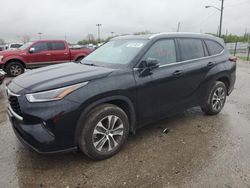 Salvage cars for sale at Indianapolis, IN auction: 2021 Toyota Highlander XLE