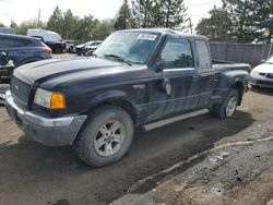 Salvage cars for sale from Copart Denver, CO: 2002 Ford Ranger Super Cab