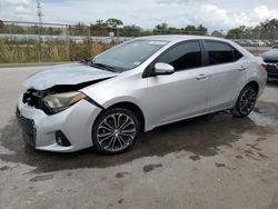 Salvage cars for sale from Copart Orlando, FL: 2015 Toyota Corolla L