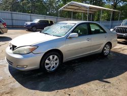 Salvage cars for sale at Austell, GA auction: 2004 Toyota Camry LE