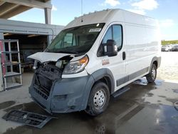 Salvage trucks for sale at West Palm Beach, FL auction: 2017 Dodge RAM Promaster 2500 2500 High