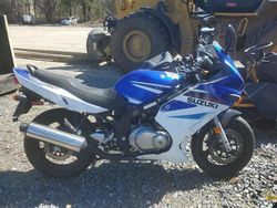 Salvage motorcycles for sale at North Billerica, MA auction: 2007 Suzuki GS500