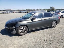 Salvage cars for sale at Antelope, CA auction: 2015 Honda Accord LX