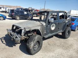 Salvage cars for sale at North Las Vegas, NV auction: 2010 Jeep Wrangler Unlimited Sahara