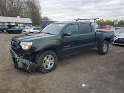 Salvage cars for sale at East Granby, CT auction: 2014 Toyota Tacoma Double Cab Long BED