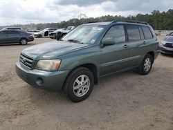 Toyota Highlander Base salvage cars for sale: 2004 Toyota Highlander Base