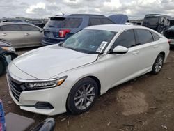 Salvage cars for sale at Elgin, IL auction: 2021 Honda Accord LX
