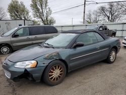 Salvage cars for sale at Moraine, OH auction: 2002 Chrysler Sebring LXI