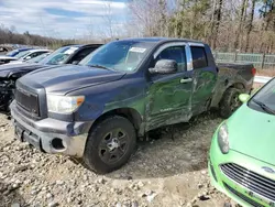 Salvage trucks for sale at Candia, NH auction: 2012 Toyota Tundra Double Cab SR5