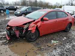 Salvage cars for sale from Copart Chalfont, PA: 2016 Toyota Corolla L