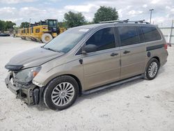 Salvage cars for sale from Copart Apopka, FL: 2008 Honda Odyssey EXL