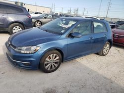 Salvage cars for sale at Haslet, TX auction: 2018 Volkswagen Golf S