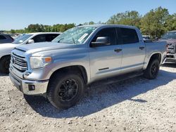 Vehiculos salvage en venta de Copart Houston, TX: 2017 Toyota Tundra Crewmax SR5