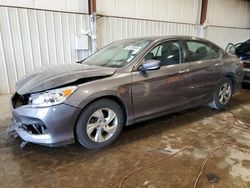 Salvage cars for sale at Pennsburg, PA auction: 2017 Honda Accord LX