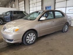 Salvage cars for sale from Copart Blaine, MN: 2004 Toyota Corolla CE