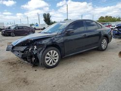 Vehiculos salvage en venta de Copart Miami, FL: 2012 Volkswagen Passat S