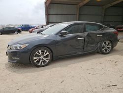 Salvage cars for sale from Copart Houston, TX: 2017 Nissan Maxima 3.5S
