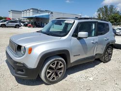 Jeep salvage cars for sale: 2015 Jeep Renegade Latitude