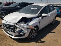Salvage cars for sale at Elgin, IL auction: 2019 Ford Fiesta SE