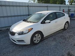 Salvage cars for sale at Gastonia, NC auction: 2015 KIA Forte LX