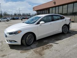 Salvage cars for sale at Fort Wayne, IN auction: 2017 Ford Fusion SE