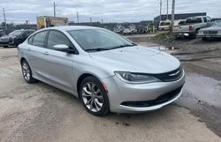 Chrysler salvage cars for sale: 2015 Chrysler 200 S