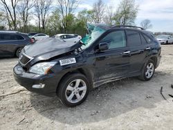 Salvage cars for sale from Copart Cicero, IN: 2008 Lexus RX 350