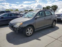 Salvage cars for sale from Copart Sacramento, CA: 2006 Toyota Corolla Matrix XR